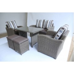 DE Aigroeg Outdoor Set + Cushion